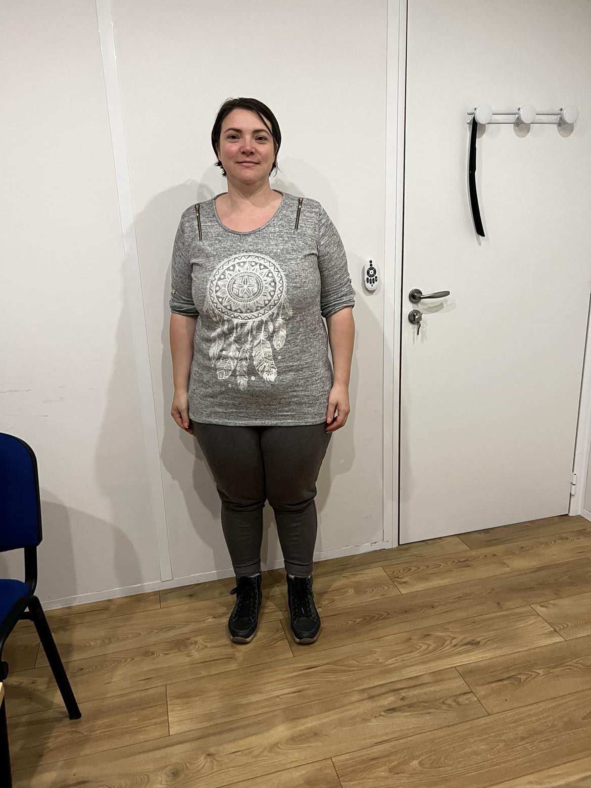 Emilie avant son rééquilibrage alimentaire