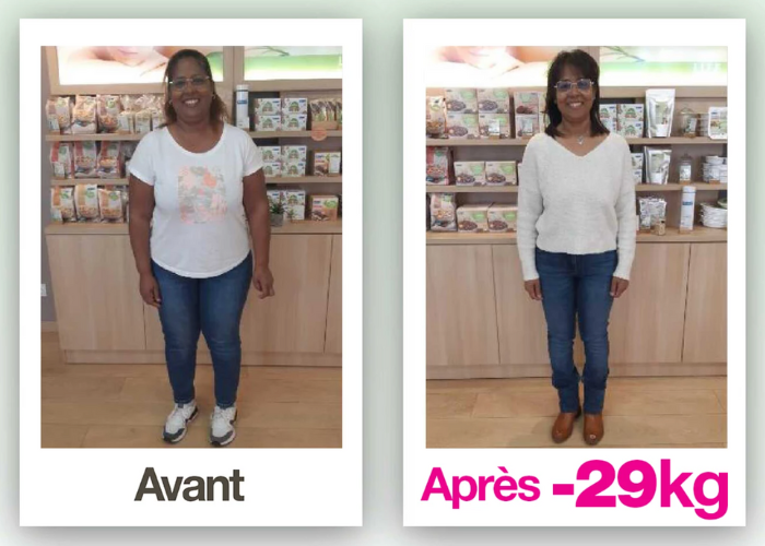 Moheene, ambassadrice dietplus qui a perdu 29 kilos grâce au rééquilibrage alimentaire