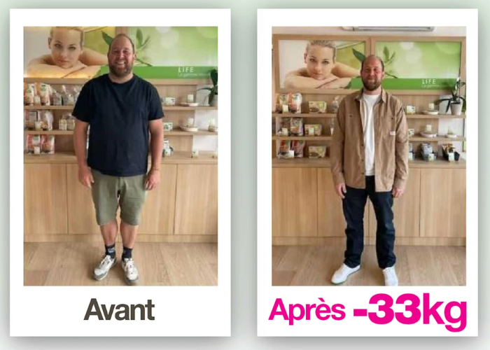 Julien, ambassadeur dietplus qui a perdu 33 kilos grâce au rééquilibrage alimentaire.