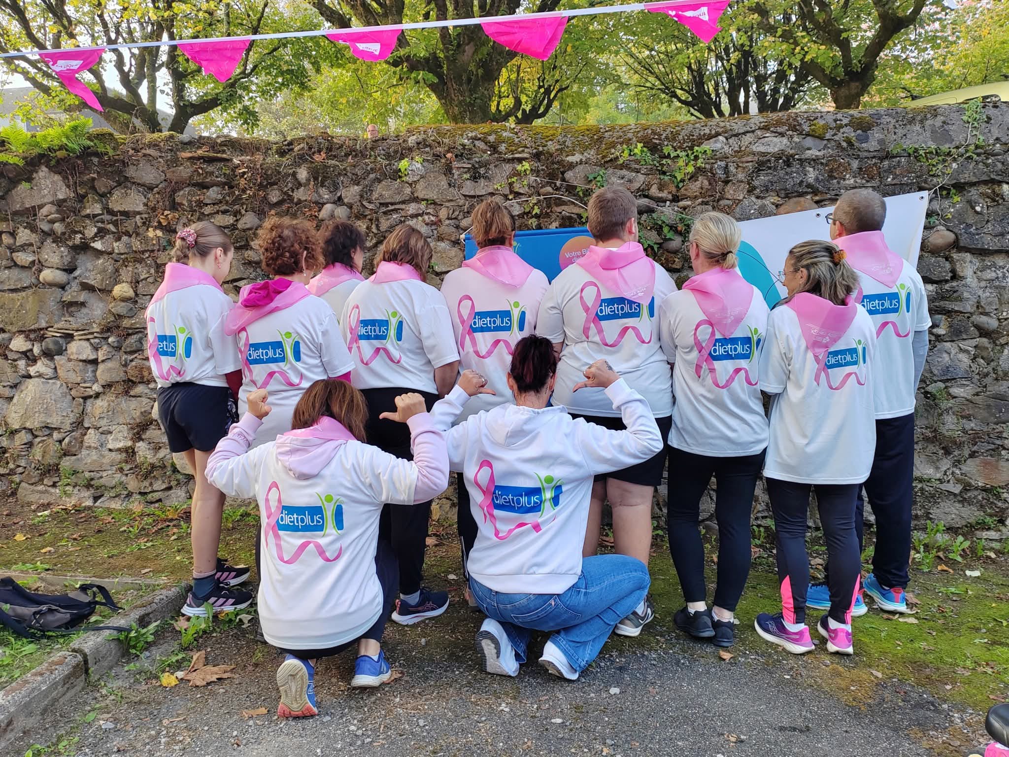 Action octobre rose avec dietplus