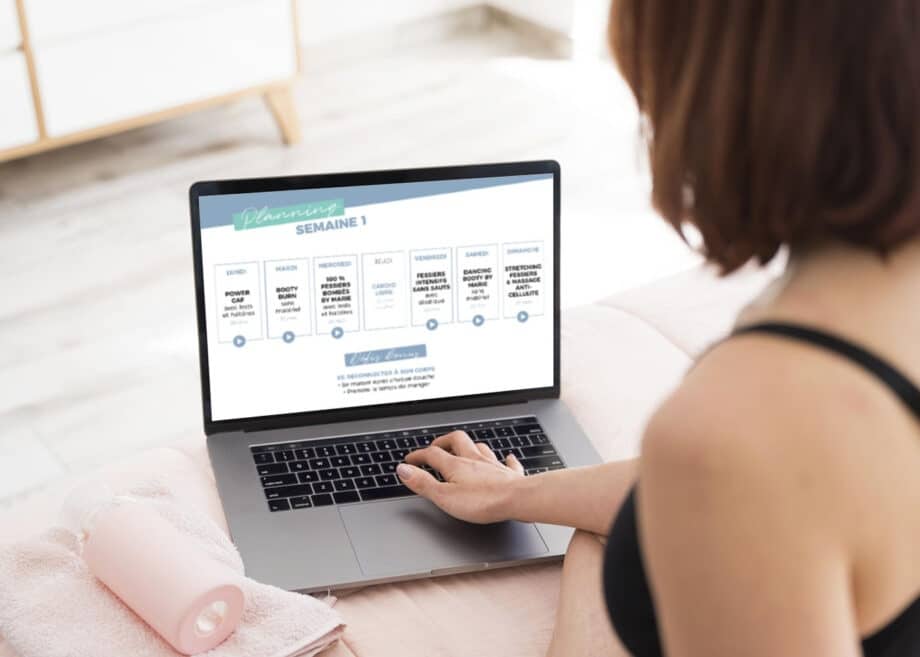 exemple exercices fessiers muscler raffermir suivi 1